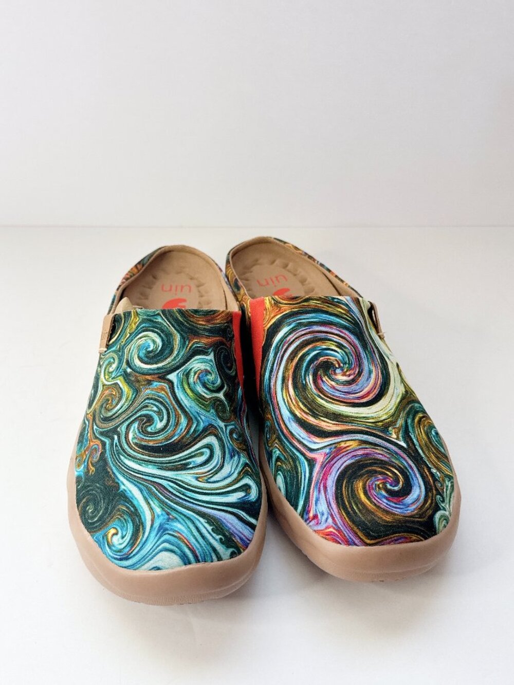 UIN Men’s Size 11 Starry Night Mule Slip-On Shoes Artistic Comfort Clogs